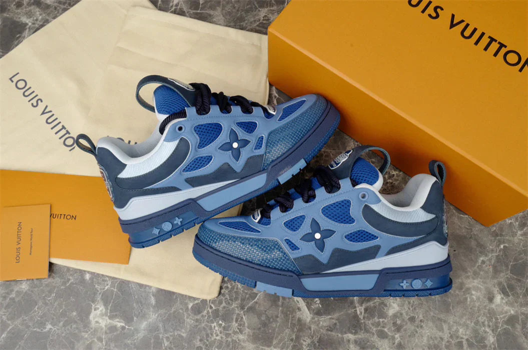 LOUIS VUITTON SKATE SNEAKER BLEU