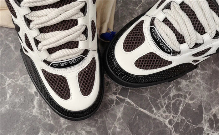 LOUIS VUITTON SKATE SNEAKER MARRON BEIGE