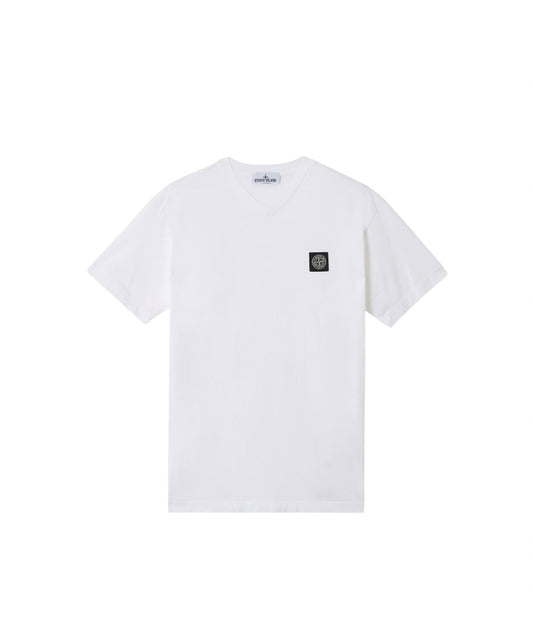 T-Shirt stone - blanc