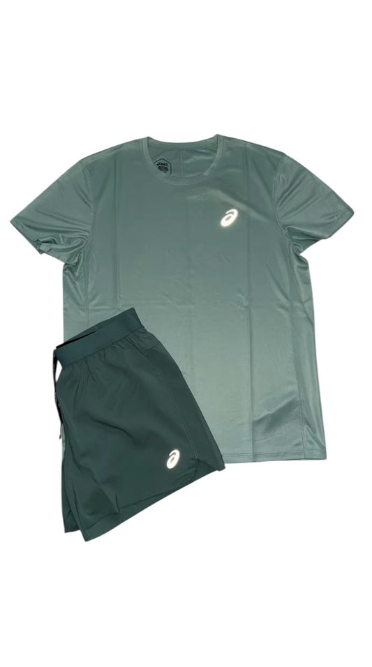 Ensemble asics - vert