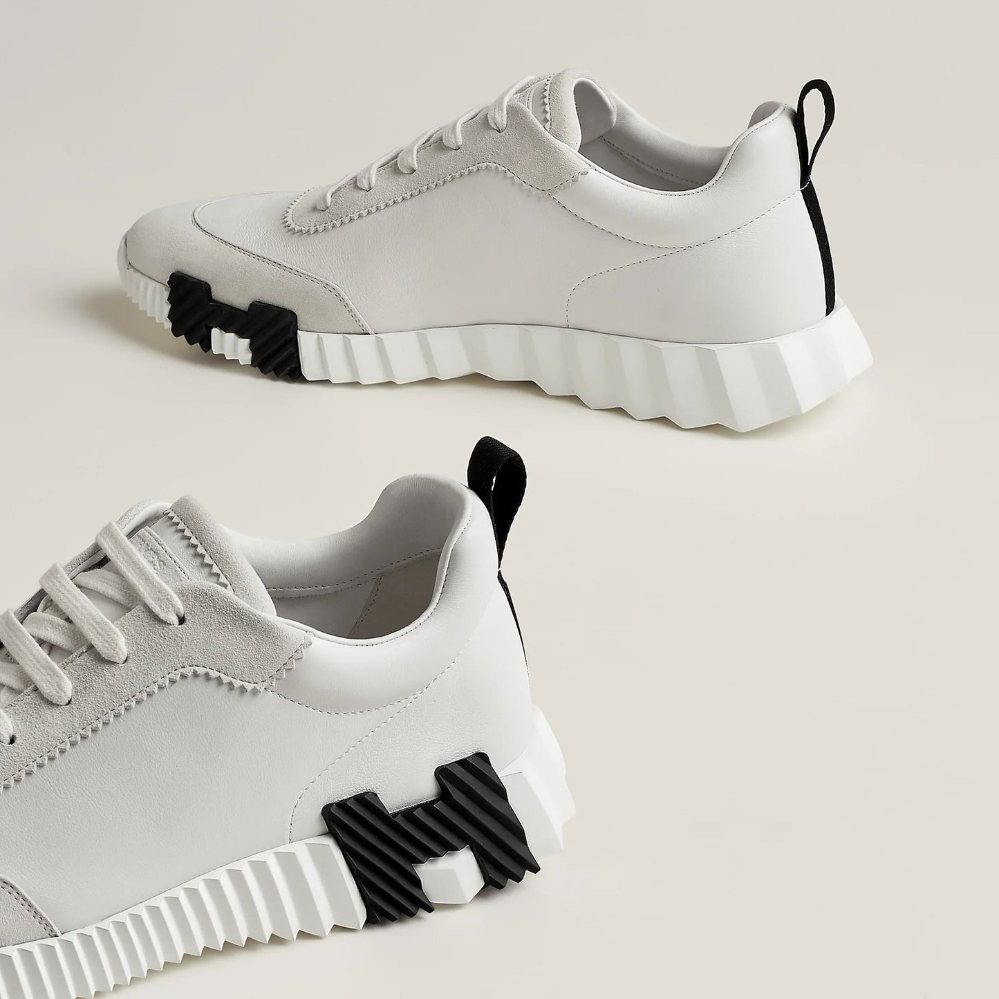 Hermès Bouncing Blanche/noir